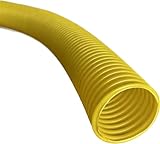 4INSTALATOR Drainagerohr DN50 10m gelb PVC-U ohne Löcher | Entwässerungssystem...