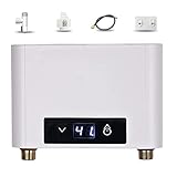 Elektrische Durchlauferhitzer 230V Dusche, 3.5kW/5.5kW Thermostatischer...