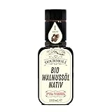 Bio Walnussöl Nativ, 100% Bio-Naturprodukt, kaltgepresstes Walnussöl...