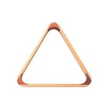 Powerglide Dreieck, Holz, für 52,5 mm Snookerbälle, Natur, 53 mm