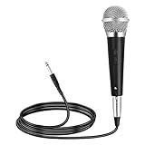Kabelgebundenes Mikrofon mit 3M Kabel, XLR auf Klinke 6,5 MM, Dynamic Microphone...
