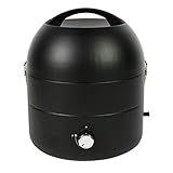 TAINO Grill-to-go Tischgrill Kompakt-Grill Gasgrill Gas Tisch Edelstahl-Brenner BBQ...