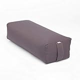 Bodhi Yoga Salamba Bolster Eco | Waschbarer Bezug aus 100% Bio-Baumwolle |...