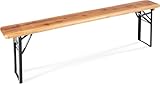Stagecaptain BBB-170 Hirschgarten Bierzeltbank - Robuste, Lange Bierbank (170...