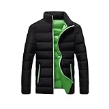 Generisch Winterjacke Herren, Herren Winterjacke Winter Warme Steppjacke Outdoor...