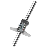 Tiefenmesser, 0-150 mm Hochpräziser digitaler Edelstahl Digitaler...