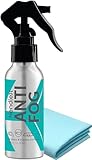 Hendlex Nano Spray Anti Beschlagen Auto, Windschutzscheibe, Motorrad Helm 100ml, Anti Fog...