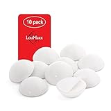 LouMaxx Türstopper Wand selbstklebend Ø 30mm - 10er Set weiß Wandstopper...