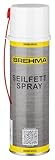 BREHMA Seilfett Spray 500ml Fettspray Sprühfett Kettenspray