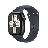 Apple Watch SE (2. Generation) GPS 44 mm Smartwatch mit Aluminiumgehäuse in...