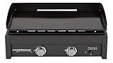 Campingaz Plancha L Gasgrill mit zwei Brennern aus Aluminium, 7,5 kW Leistung, große...