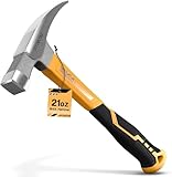 DIY Doctor Maurerhammer 21oz / 600 Gramm - Gebogener Komfortgriff mit TPR-Finish...