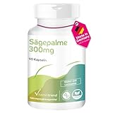 Vitamintrend Sägepalme 300mg, 90 Kapseln, Saw Palmetto, hochdosiert,...