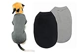 YAODHAOD Cotton Hundekleidung Einfarbige Hunde T-Shirts Kleidung, Sonnenschutz Hund...