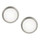 DIKACA 2 Stück Edelstahl -sprossenabdeckung Deckel Für Einmachglas Und Sprießende...