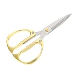 CIYODO Küchenschere papierschere decoupage kitchen scissors rutschfester greifdorn...
