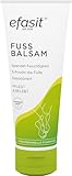 efasit Fußbalsam, 75 ml - reichhaltige Fußpflege bei trockenen Füßen, Fußcreme mit...