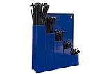 Kortpack Kabelbinder-Ordnungsbox, blau - mit 5 x 100 Kabelbinder verschiedene...