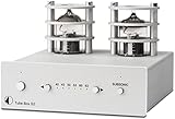 Pro-Ject Tube Box S2, High End Röhren Phono-Vorverstärker (Silber)