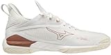 Mizuno Damen Wave Mirage 4 Handballschuhe, White Rose Snowwhite, 41 EU
