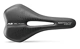 Selle Italia A3 GEL FLOW - Fahrradsattel, komfortabel mit Gel, anatomische...