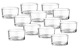 BigDean 12er Set Teelichtgläser - Premium Qualität Made in Germany - Ideal für...