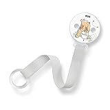 NUK Disney Winnie Puuh Schnullerband & Clip | Für alle Schnuller mit und ohne...