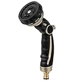 RESTMO Garten Wasserspritze Heavy Duty, Robuste Metall Gartenbrause zum Reinigen und...
