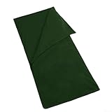 Schlafsack mit Reißverschluss für Camping und Reisen, leicht, kompakt, mit weichem...