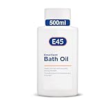 E45 Bath Oil 500 ml – Badeöl Weichmacher, um trockene Haut mit Feuchtigkeit zu...