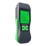 LAMDNL Feuchtigkeitsmesser für Brennholz, Holzscheit, Papier, Baustoffe, LCD-Display,...