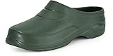 Ladeheid Damen und Herren leichte Eva Clogs Gartenclogs Gartenschuhe KL037 (Dunkelgrün,...