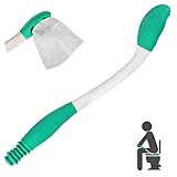 RMENOOR WC Hilfsmittel Lange Reichweite Toilettenhilfen Comfort Easy Wipe Bottom...