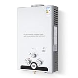 CO-Z 8L Gasdurchlauferhitzer LPG mit Sommer-Winter-Muster Tankless Warmwasserbereiter...
