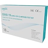 EUROPAPA® 10x Corona Laientest Selbsttest Covid-19 Antigentest auf SARS-CoV-2 Schnelltest...