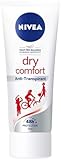 NIVEA Dry Comfort Deo Creme (75 ml), Antitranspirant für jede Alltagssituation, Deodorant...