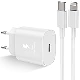 25W iPhone Ladegerät, USB C Ladegerät mit iPhone Ladekabel Original 2M, iPhone...