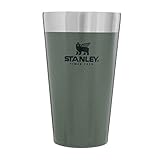 Stanley Adventure Stacking Bierkrug 473 ml - Edelstahl Thermobecher Hält 4...
