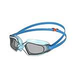 Speedo Unisex Kinder Hydropulse Junior Schwimmbrille, Pool Blau/Chilli...