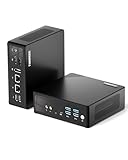FANPEEC Mini Industrie PC N150 8GB DDR5 RAM 128GB M.2 SSD Micro Desktop Computer Win11 Pro...