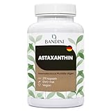 Bandini® Pure Astaxanthin 8 mg pro Kapsel, 270 Kapseln, 9 Monate Vorrat (1 Kapsel pro...