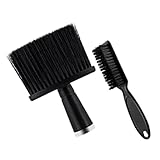 OATIPHO 2Stücke Teiliges Nackenpinsel für Friseure Ergonomische Haarreinigungsbürste...
