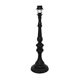 Grafelstein Lampenfuß PARIS schwarz aus Holz Tischlampe im Landhausstil french...