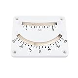 Inklinometer mit doppelter Wasserwaage 2 Hochgenaue Messskalen für Segelboote