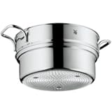 WMF Dämpfereinsatz 24 cm, Gemüse-/ Kartoffeldämpfer, Cromargan Edelstahl...