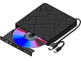 Externes CD DVD Laufwerk für Laptop USB 3.0 Type-C Tragbar DVD CD+/-RW Brenner...