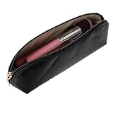AOZUO Make Up Pinsel Tasche, Leder Travel Make Up Pinsel Aufbewahrung, Make Up...