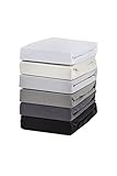 Premium Boxspringbett Spannbettlaken Spannbetttuch Wasser- und Boxspringbetten...