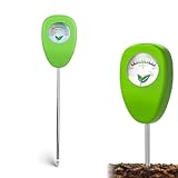 Xiuyer Feuchtigkeitsmessgerät Pflanzen, Bodenfeuchtemessgerät für Pflanzen Ohne...