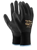 Ogrifox OX-Poliur_Bb9 Schutzhandschuhe, OX.12.442 Poliur, Schwarz-Schwarz, 9...